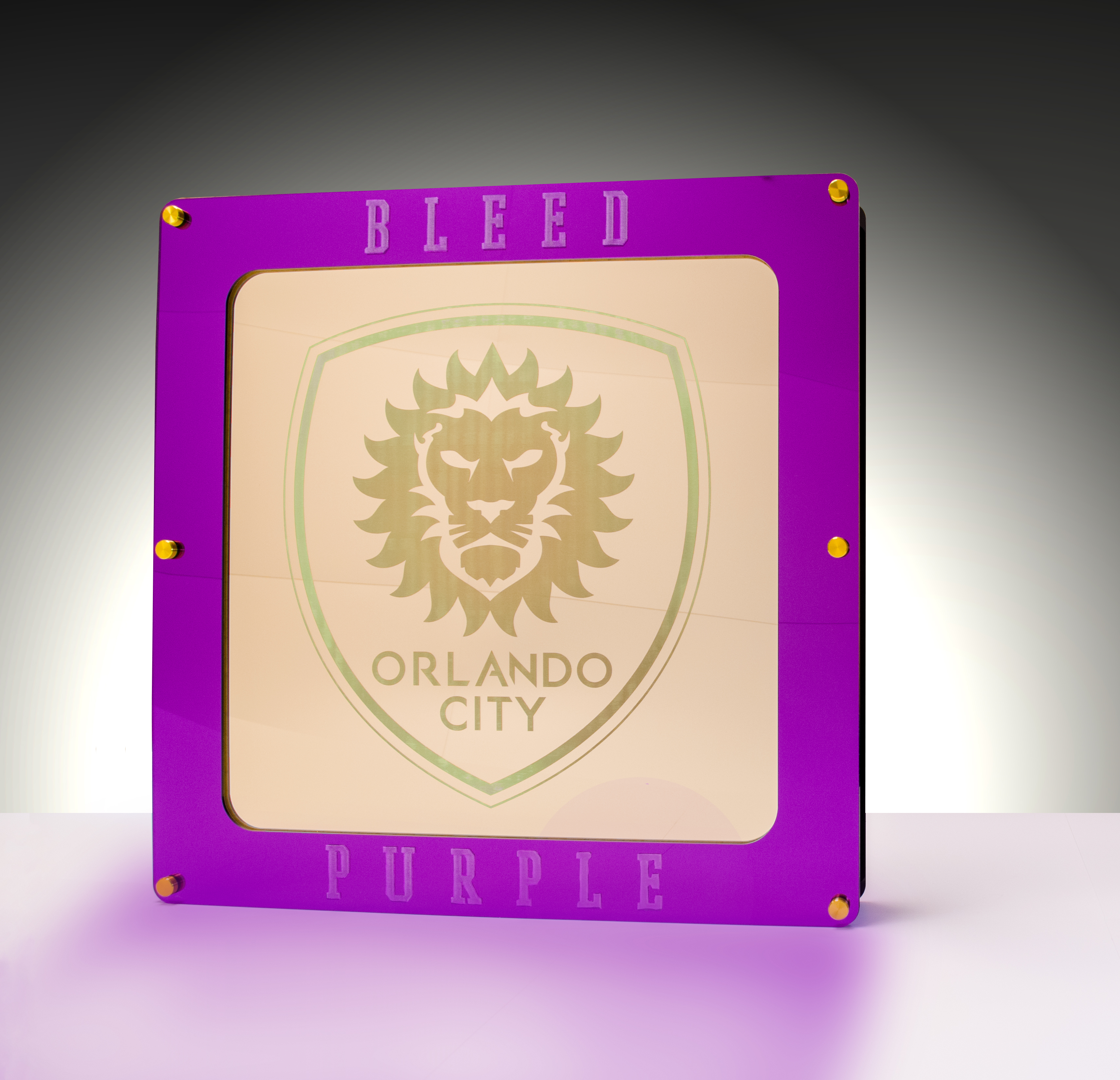 Orlando City Soccer Sports Light Sign